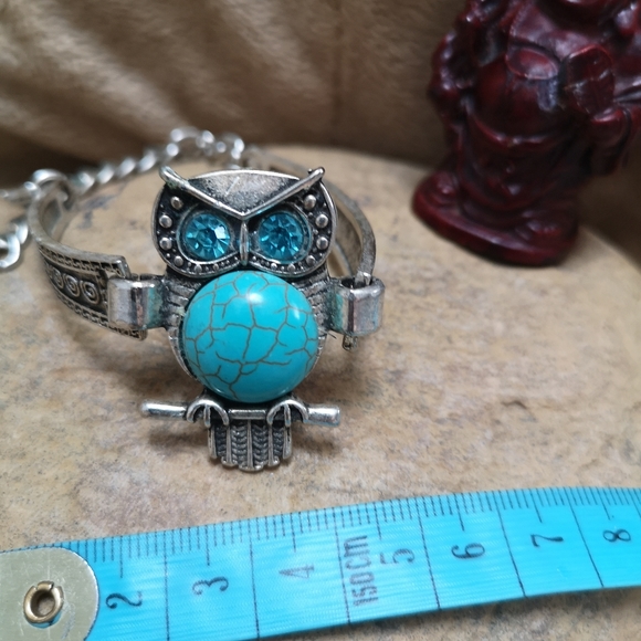 TURQUOISE Owl bracelet - Picture 2 of 2